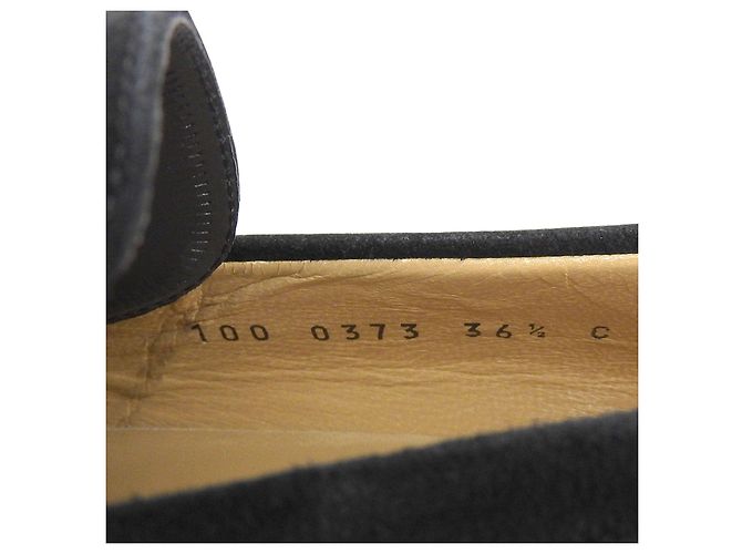 Gucci Wildleder-Loafer Schwarz - Ansicht 7