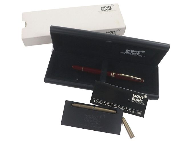 Montblanc Meisterstück 14K Füllfederhalter Braun - Ansicht 2