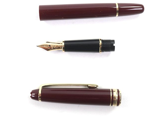 Montblanc Meisterstück 14K Füllfederhalter Braun - Ansicht 4