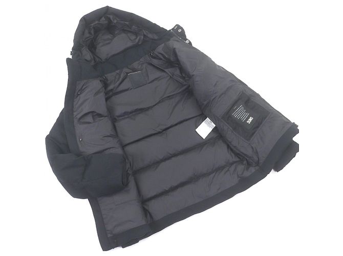Autre Marque Chaqueta de lana y plumón DUNO VIRTUS PRATO Negro - vista 3