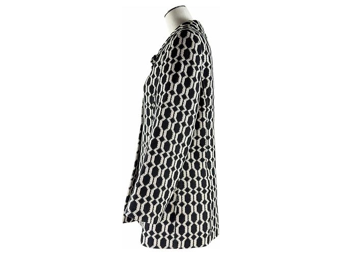 Gucci Wool Jacket Black and Eggshell - view 2