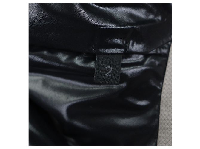 Moncler LYTHRUM Nylon-Daunenweste Braun Schwarz - Ansicht 11