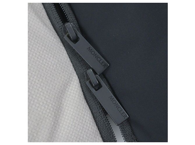 Moncler LYTHRUM Nylon-Daunenweste Braun Schwarz - Ansicht 8