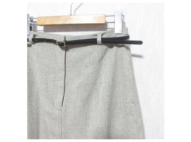 Autre Marque Falda estrecha Snidel Skirt Beige - vista 3
