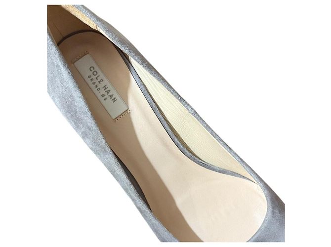 Autre Marque Cole Haan Décolleté in camoscio con punta a stiletto 2way Marrone Bordò - vista 11