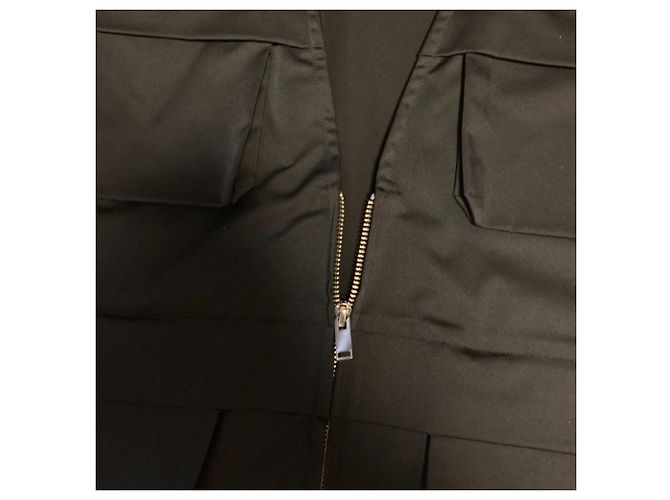 Autre Marque LIMONTA Nylon Multi-Pocket Weste Schwarz - Ansicht 3