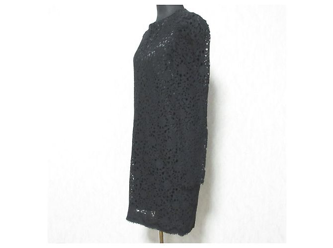 Autre Marque Mini abito ricamato Drawer Nero - vista 3