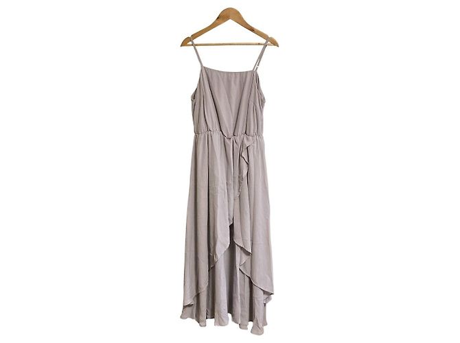 Autre Marque PROPORTION BODY DRESSING 2-Wege-Kleid-Set aus Bandgarnstrick Lila - Ansicht 5
