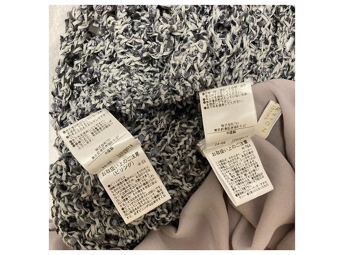 Autre Marque PROPORTION BODY DRESSING 2-Wege-Kleid-Set aus Bandgarnstrick Lila - Ansicht 8