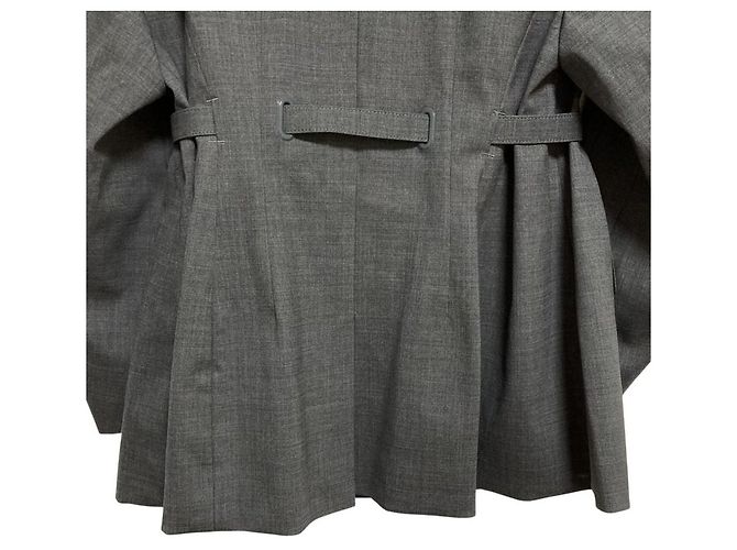 Autre Marque Giacca Bonding TOGA ARCHIVES WOOL TROPICAL Marrone - vista 10