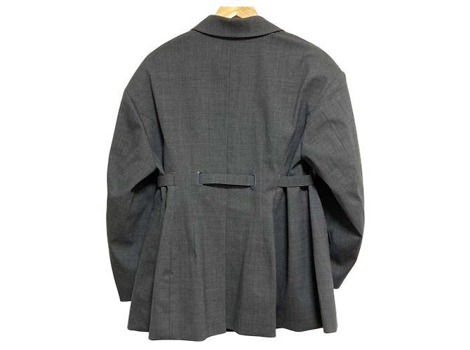 Autre Marque Giacca Bonding TOGA ARCHIVES WOOL TROPICAL Marrone - vista 2