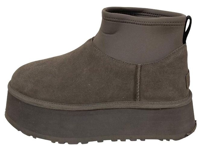 Botines de plataforma UGG Classic Mini Dipper Castaño - vista 2