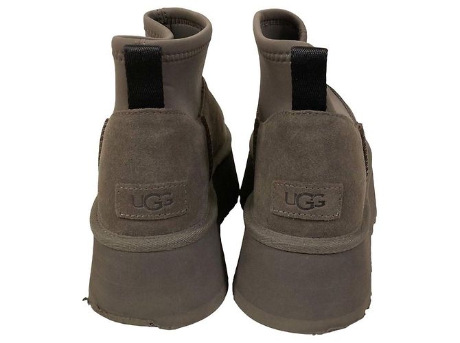 Botines de plataforma UGG Classic Mini Dipper Castaño - vista 5
