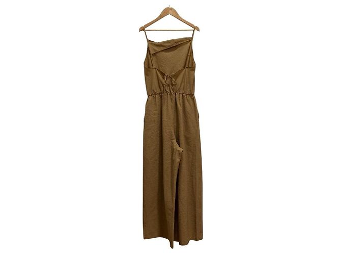 Autre Marque Tuta MACPHEE in poliestere e cotone Beige - vista 2