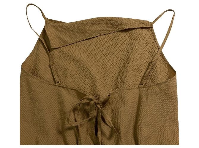 Autre Marque Tuta MACPHEE in poliestere e cotone Beige - vista 3