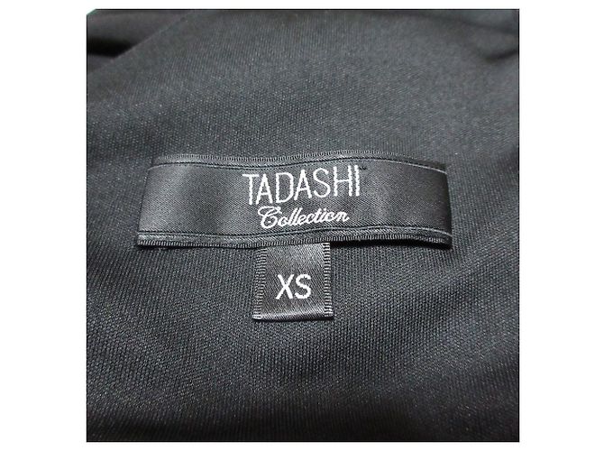 Autre Marque TADASHI SHOJI Collection langes Abendkleid Schwarz - Ansicht 5