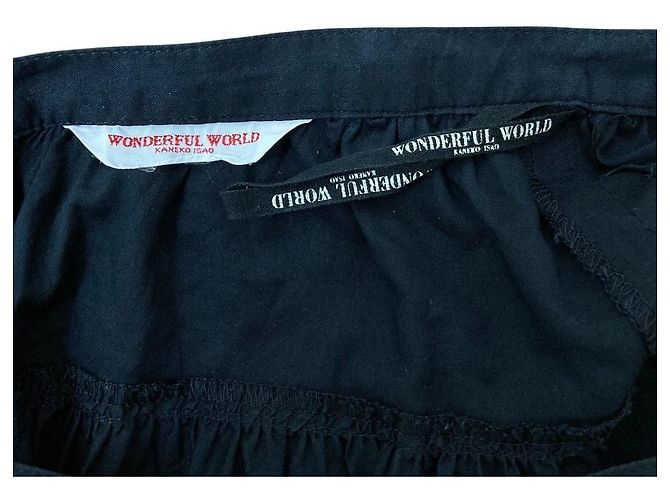 Autre Marque Falda larga WONDERFUL WORLD Negro - vista 5