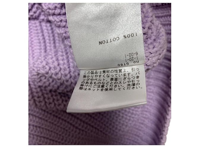 Autre Marque EVERYDAY I LIKE Pullover in maglia con maniche design Porpora - vista 8