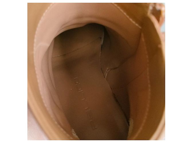Autre Marque PELLICO VOLTA Leder Stiefeletten Braun Kamel - Ansicht 10