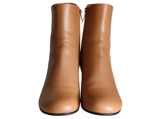 Autre Marque PELLICO VOLTA Leder Stiefeletten Braun Kamel - Ansicht 2