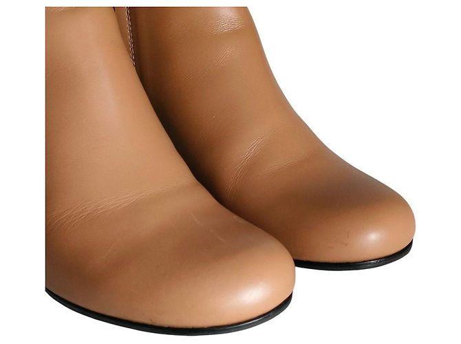 Autre Marque PELLICO VOLTA Leder Stiefeletten Braun Kamel - Ansicht 3