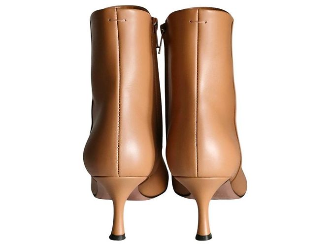 Autre Marque PELLICO VOLTA Leder Stiefeletten Braun Kamel - Ansicht 4