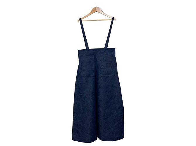 Autre Marque l'atelier du savon Denim Jumper Skirt - vista 3