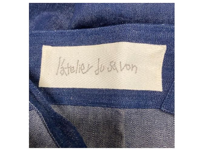 Autre Marque l'atelier du savon Denim Jumper Skirt - vista 4