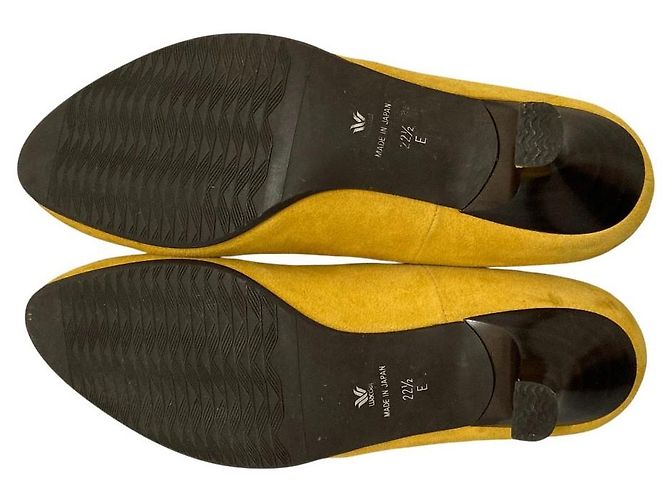 Autre Marque Décolleté in camoscio Wacoal success walk Giallo - vista 7