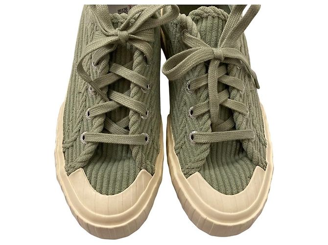Autre Marque Superga 2630 STRIPE CORDUROY Cord Sneaker Grün - Ansicht 2