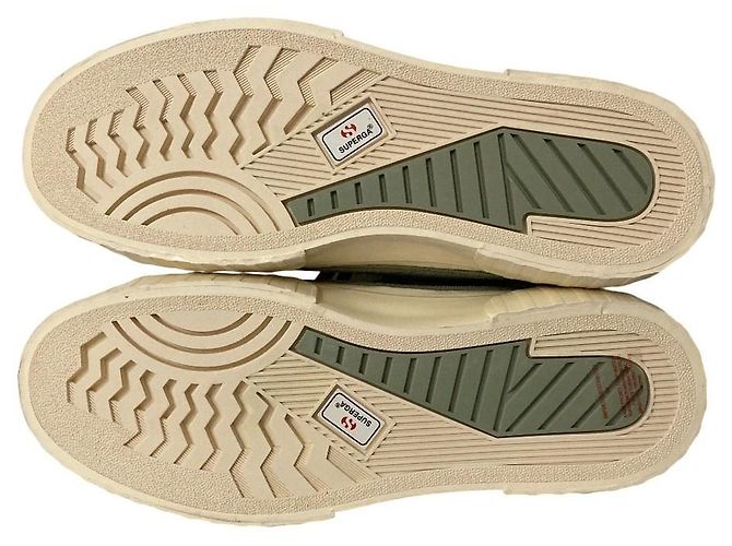 Autre Marque Superga 2630 STRIPE CORDUROY Cord Sneaker Grün - Ansicht 6