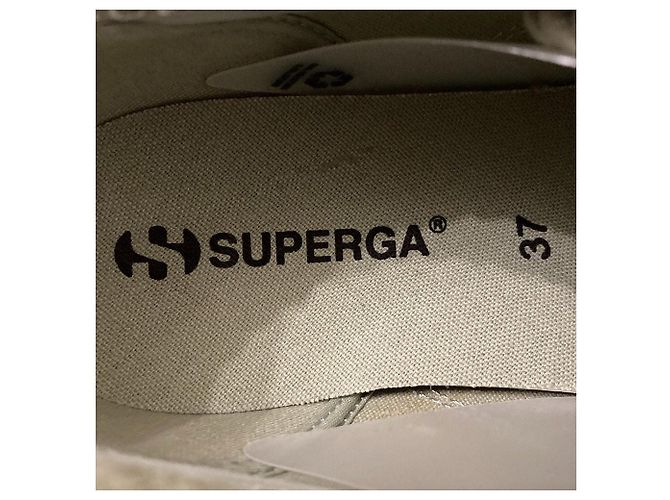 Autre Marque Superga 2630 STRIPE CORDUROY Cord Sneaker Grün - Ansicht 7