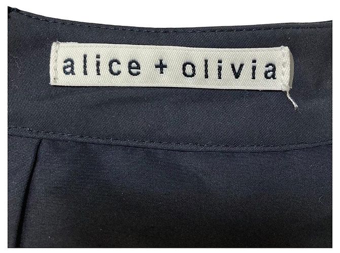 Autre Marque Alice + Olivia A-Linien-Rock mit Blumenprint - Ansicht 6