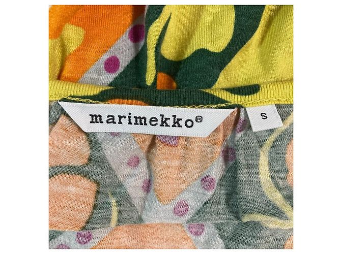 Autre Marque Vestido Marimekko VERA Amarillo - vista 3