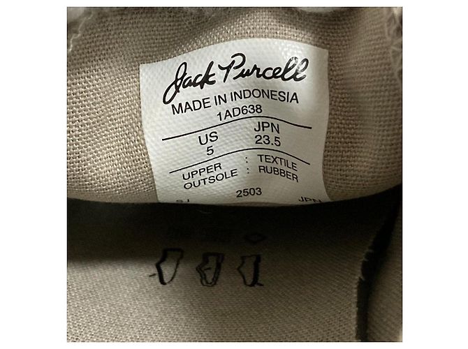 Autre Marque Sneakers MARGARET HOWELL Jack Purcell Marrone - vista 7