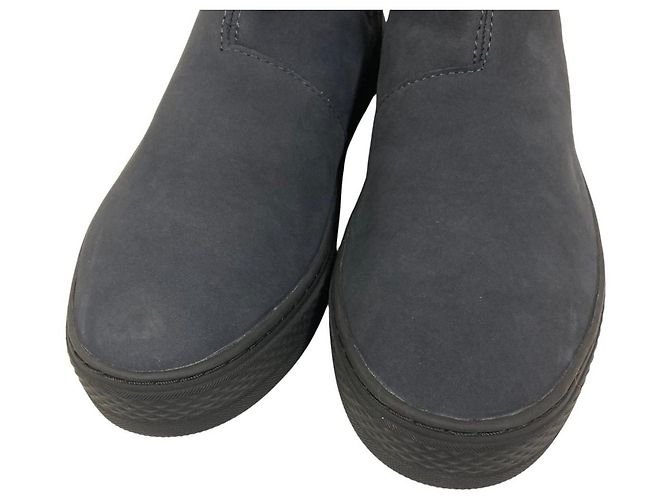 Autre Marque Converse COUPE EPAIS SIDEGORE Short Boots Bleu Bleu Marine - vue 9