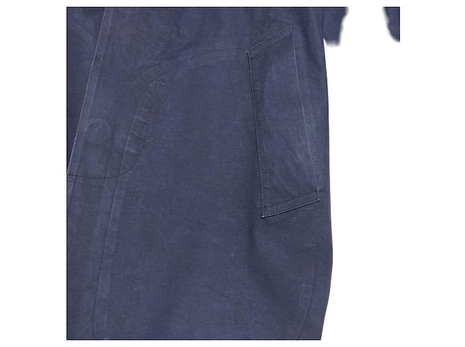 Cappotto gommato Mackintosh Blu Blu navy - vista 15
