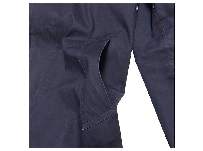 Cappotto gommato Mackintosh Blu Blu navy - vista 16