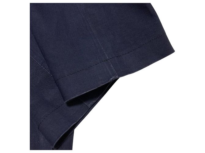 Cappotto gommato Mackintosh Blu Blu navy - vista 17
