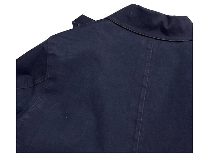 Cappotto gommato Mackintosh Blu Blu navy - vista 19
