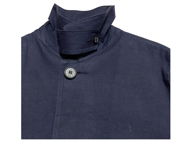 Cappotto gommato Mackintosh Blu Blu navy - vista 3