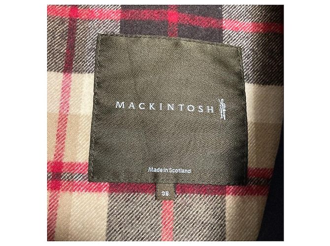 Cappotto gommato Mackintosh Blu Blu navy - vista 5