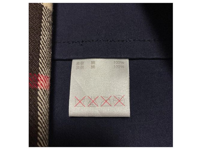Cappotto gommato Mackintosh Blu Blu navy - vista 8