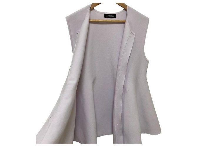 Autre Marque green label relaxing Colete de malha Peplum com pérolas falsas Petit - vista 4