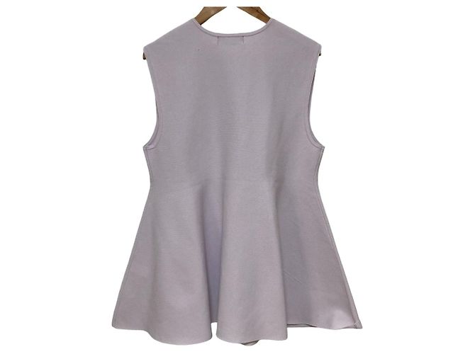 Autre Marque green label relaxing Colete de malha Peplum com pérolas falsas Petit - vista 5