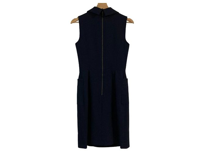 Autre Marque Vestido de forro polar rojo Brooks Brothers Azul - vista 2