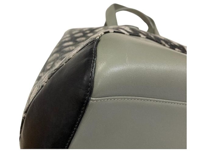 Autre Marque HIROKO HAYASHI MAGENTA Leder Tote Bag Braun Schwarz - Ansicht 15