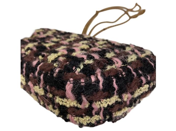 Tory Burch Kira Tweed Mini Flap Chain Shoulder Bag Multicolor - vista 15