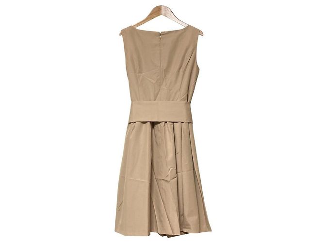 Autre Marque Robe sans manches m's select Beige - vue 3