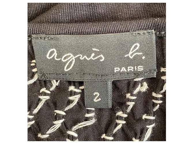 Autre Marque Vestido agnes b. Negro - vista 4